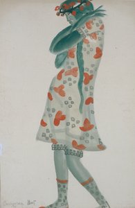 Costume Design for the Opera Snow Maiden by N. Rimsky-Korsakov