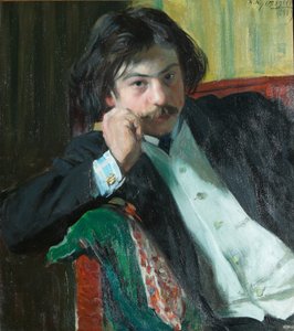 Portrait of the poet Janko Lavrin, 1909