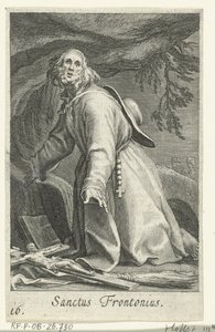 Saint Frontonius of Egypt as a Hermit