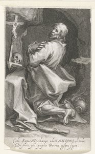 Saint Jacob of Nisibis as a Hermit by Boëtius Adamsz. Bolswert