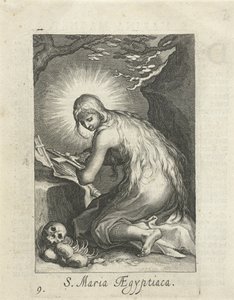 Saint Mary of Egypt as a Hermit
