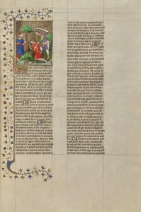 The Head of Marcus Shown to Caius Marius and the Killing of Marius by Boucicaut Master