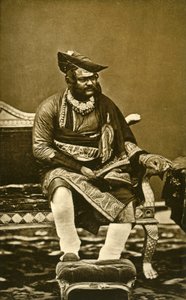 H.H. General The Maharajah Sindhia of Gwalior G.C.B., G.C.S.I., c1870, 1901