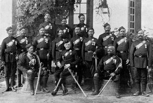 Native Officers of the 44th Gurkhas, Indian Army