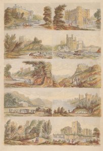 Castles in England by Bradshaw and Blacklock