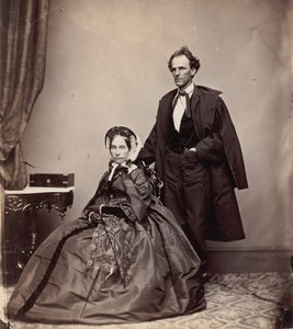 [Senator and Mrs. James Henry Lane], 1861-66 by Brady and Co
