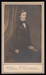 Portrait of William Pitt Fessenden 1806-1869