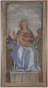 The Virgin and Child with Two Angels by Bramantino