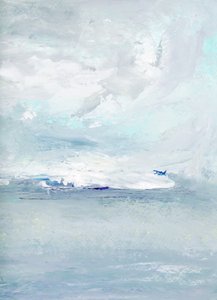 Distant Plane Clouds