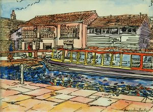 Canal Museum, Camden Lock by Brenda Brin Booker