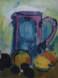 Jug with Chestnuts by Brenda Brin Booker
