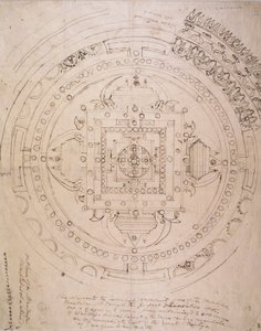 Outline of a Mandala by Brian Houghton Hodgson
