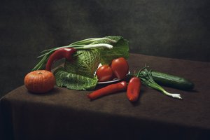 Moody Garden Harvest by Brig Barkow