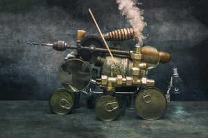 Steampunk Invention by Brig Barkow