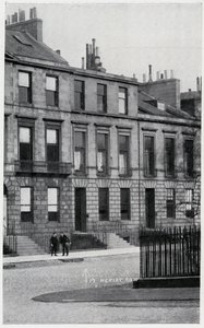 17, Heriot Row, home of Robert Louis Stevenson and his family in Edinburgh