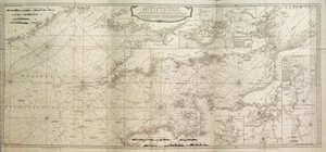 A new hydrographical survey of the British Channel, with part of the Atlantic Ocean as far as Cape Clear, improved from the large chart of the late Thomas Jeffery