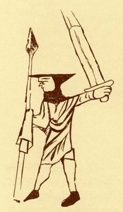 Scottish Foot Soldier during the Reign of Edward I by British School