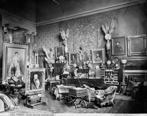 Studio of the Florentine painter Edoardo Gelli