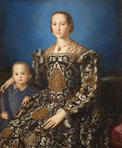 Portrait of Eleanor of Toledo and Her Son Giovanni de