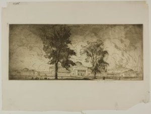 Field Museum #1 by Bror Julius Olsson Nordfeldt