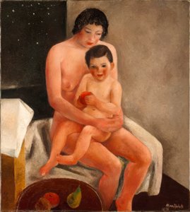 Tonita and Johnny by Bror Julius Olsson Nordfeldt