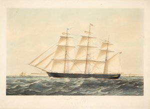 The Celebrated Iron Clipper Ship Chile 767 Tons Register, Belonging to Messrs Seymour Peacock & Co of London by Brothers Kell
