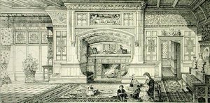 Dining Room Fireplace, from 