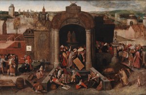 Christ Driving the Traders from the Temple, after 1569