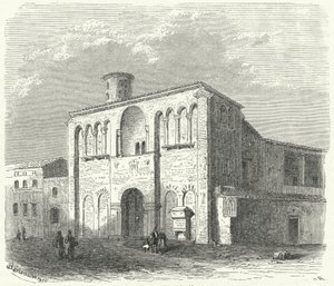 The Palace of Theoderic the Great in Ravenna by Bruno Heinrich Strassberger