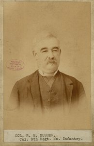 Richard H. Musser, Colonel, 9th Missouri Infantry (Confederate)