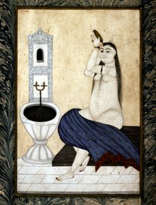 Ottoman Empire: Bathing Woman by Buheri Abdullah