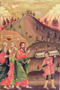Icon Depicting the Healing of the Paralytic, 1811