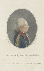 Portrait of William V, Prince of Orange-Nassau by Burnet Reading