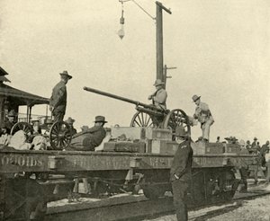 Sergeant Borrowe and the Dynamite Gun, Spanish-American War by Burr McIntosh