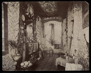 An Ornate Sitting Room in the Blakely Hall Residence at 11 West 45th Street, New York, 1896-98 by Byron Company