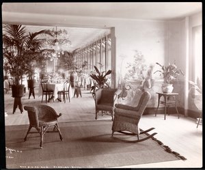 The Roof Dining Room at the Vendome Hotel by Byron Company
