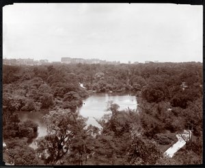 View of Central Park from the Plaza Hotel, 5th Avenue and 59th Street, New York
