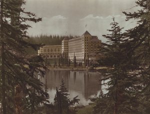 Chateau, Lake Louise by Byron Hill Harmon