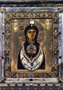 The Madonna Nicopela by Byzantine