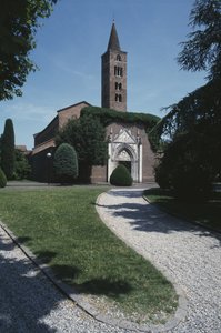 Facade of the church