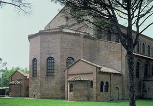 Rear Facade of the Basilica, 536 AD