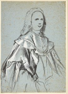 Study for a Portrait, Probably of A. G. Moltke by C.G. Pilo