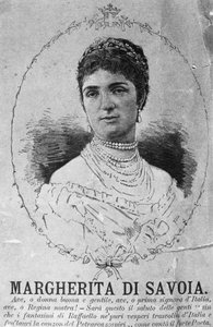 Portrait of Princess Margherita of Savoy