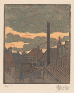 Roofs and Chimneys in Middelburg