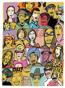 Faces by COSTANZA FAVERO
