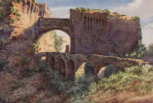 Castel Castruccio Castracani, Sarzana by C.T.G. Formili