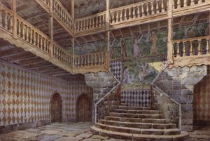 The Castle of Fenis, near Nus, Val D