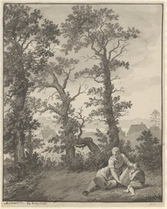 From the Area Around Skjoldnæsholm by Christoffer Wilhelm Eckersberg