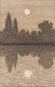 Moonlight over a Lake. Illustration to 