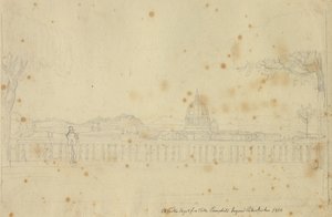 View from Villa Pamphili towards St. Peter
